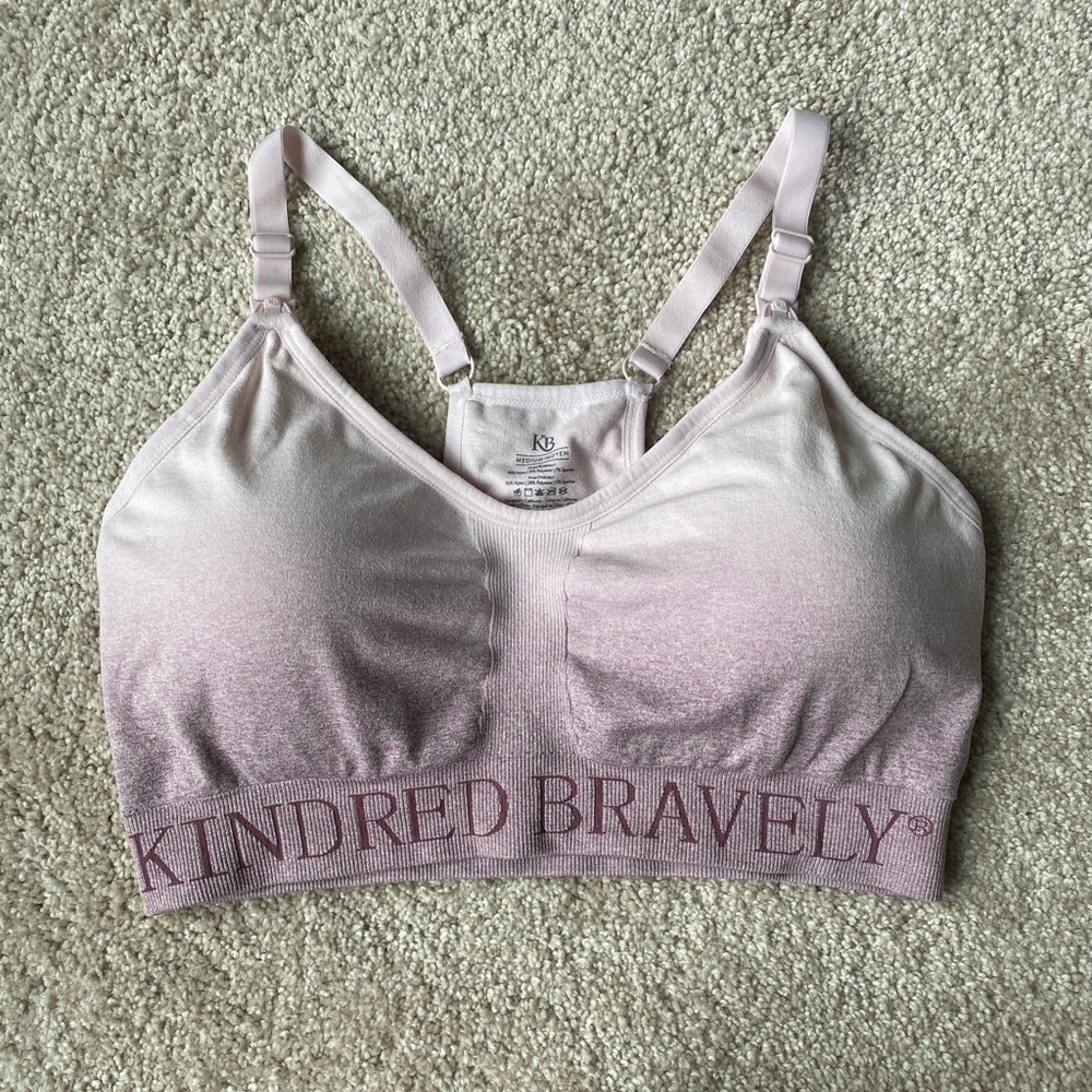 Kindred Bravely Hands Free Sublime Pumping and Nursing Sports Bra - medium
